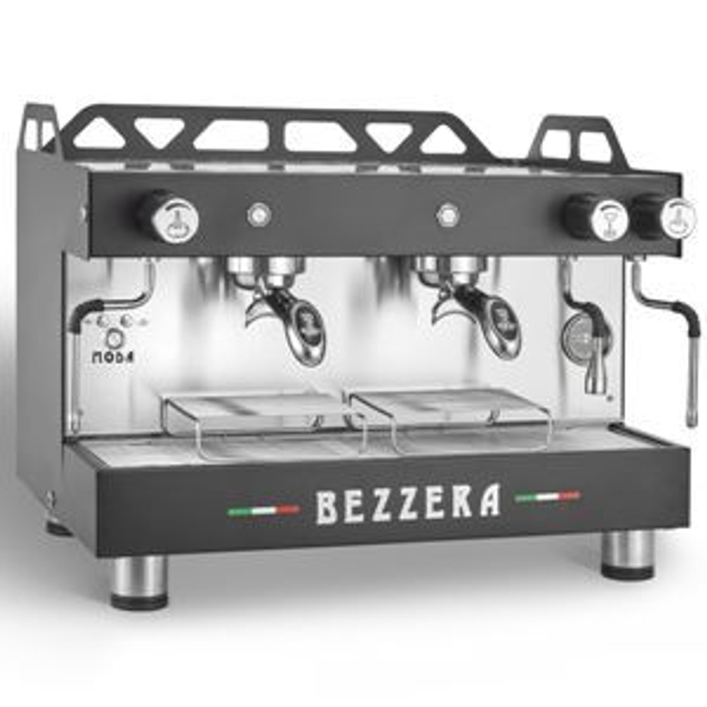 Кофемашина Полуавтомат Bezzera Moda Pm 2Gr Черная Матовая+Экономайз+Подсвет Мультифазная