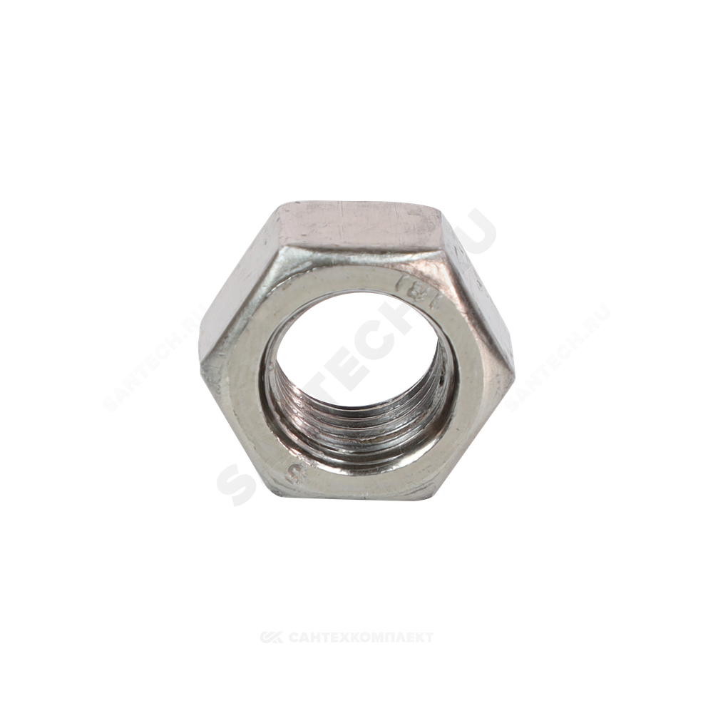 Гайка стальная М24 к.п. 5 шестигранная вес DIN 934 (5915/5927)