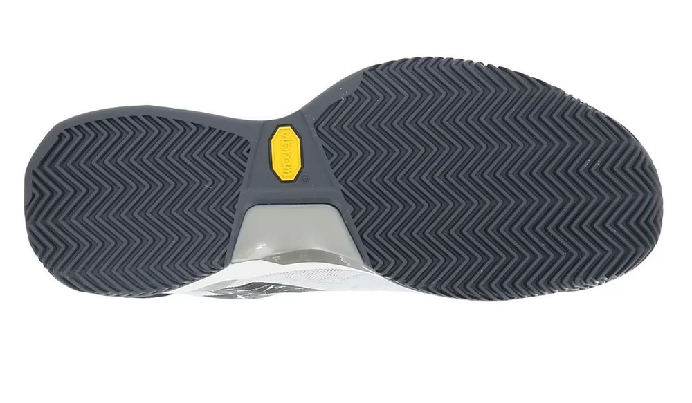 Мужские кроссовки теннисные Lotto Raptor Hyperpulse 100 Clay - all white/all black/sharp green