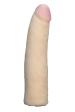 Телесная насадка Harness из неоскин - 18 см. (Цвет: телесный)