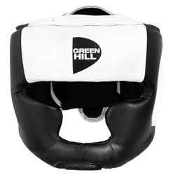 HGP-9015 Боксерский шлем POISE черно-белый