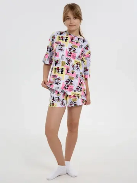 Летняя пижама с шортами для подростка