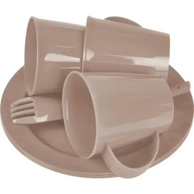 Набор для пикника на 3 персоны (9 предметов) «Sugar&Spice Vanilla» латте