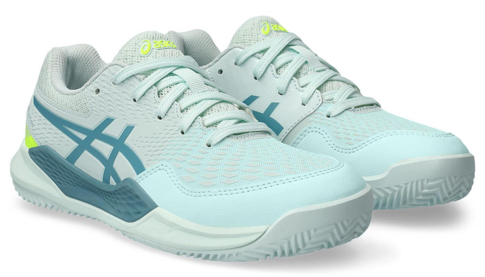 детские Кроссовки теннисные Asics Gel-Resolution 9 GS Clay - Мятный