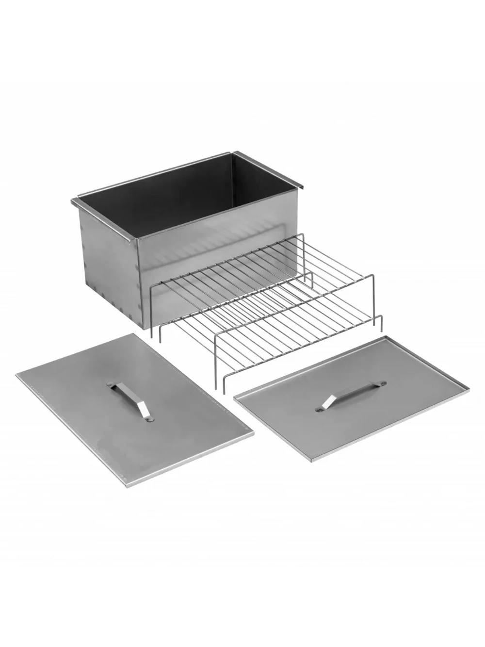 Коптильня двухъярусная Универсал с поддоном для сбора жира