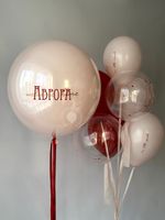 Воздушные шары на выписку для девочки №8877