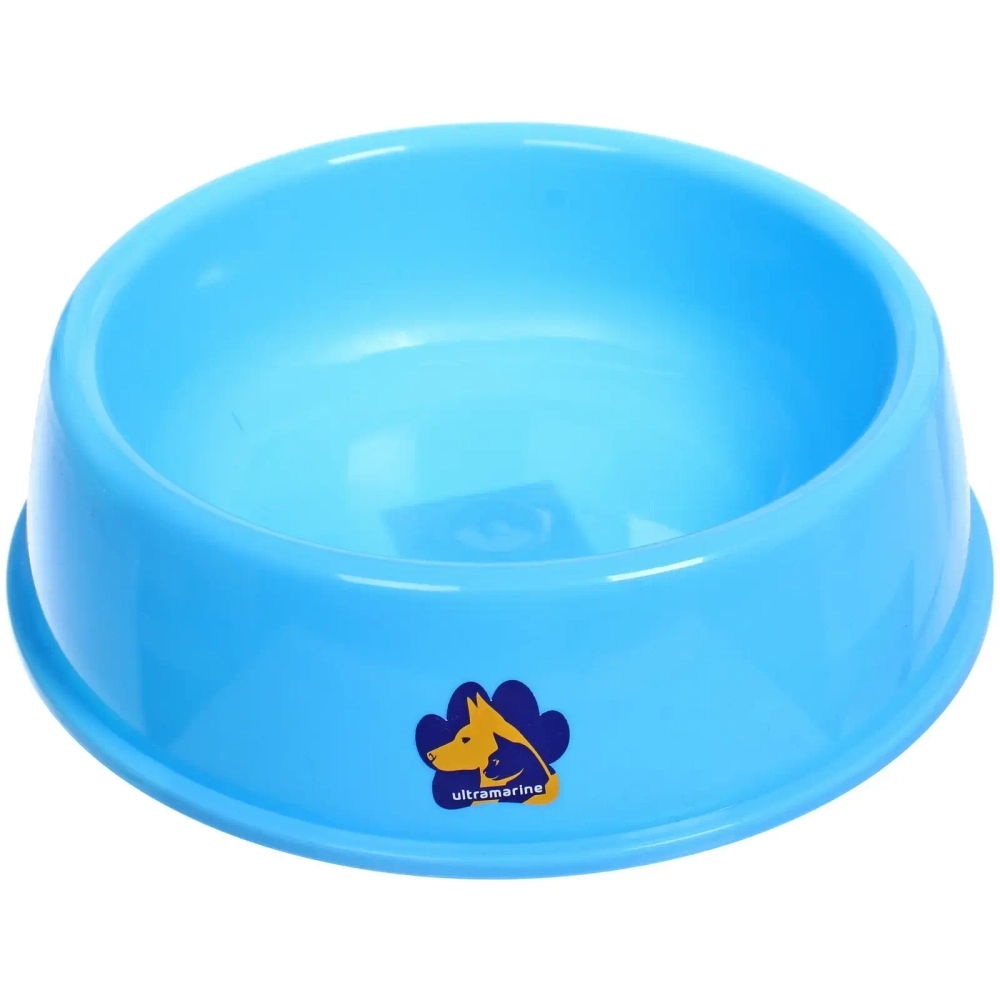 Миска пластиковая «ПЭТС», цвет голубой, 21*6,5см /780мл