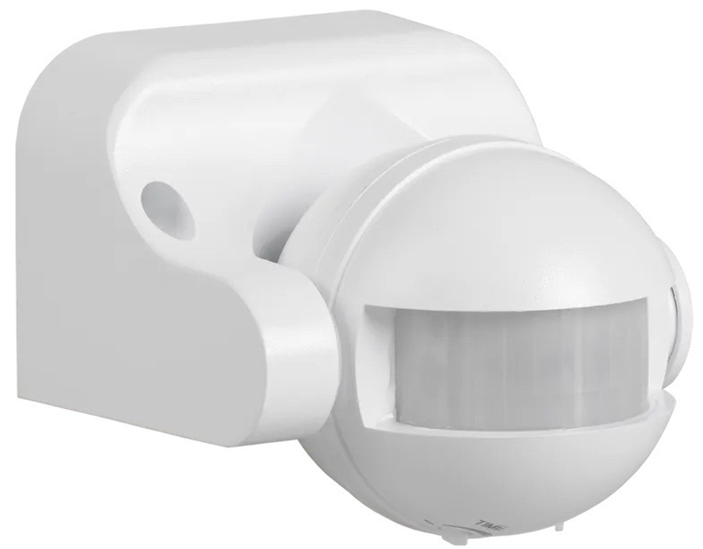 Датчик движения ДД-009 1100Вт 180град 12м IP44 белый IEK LDD10-009-1100-001