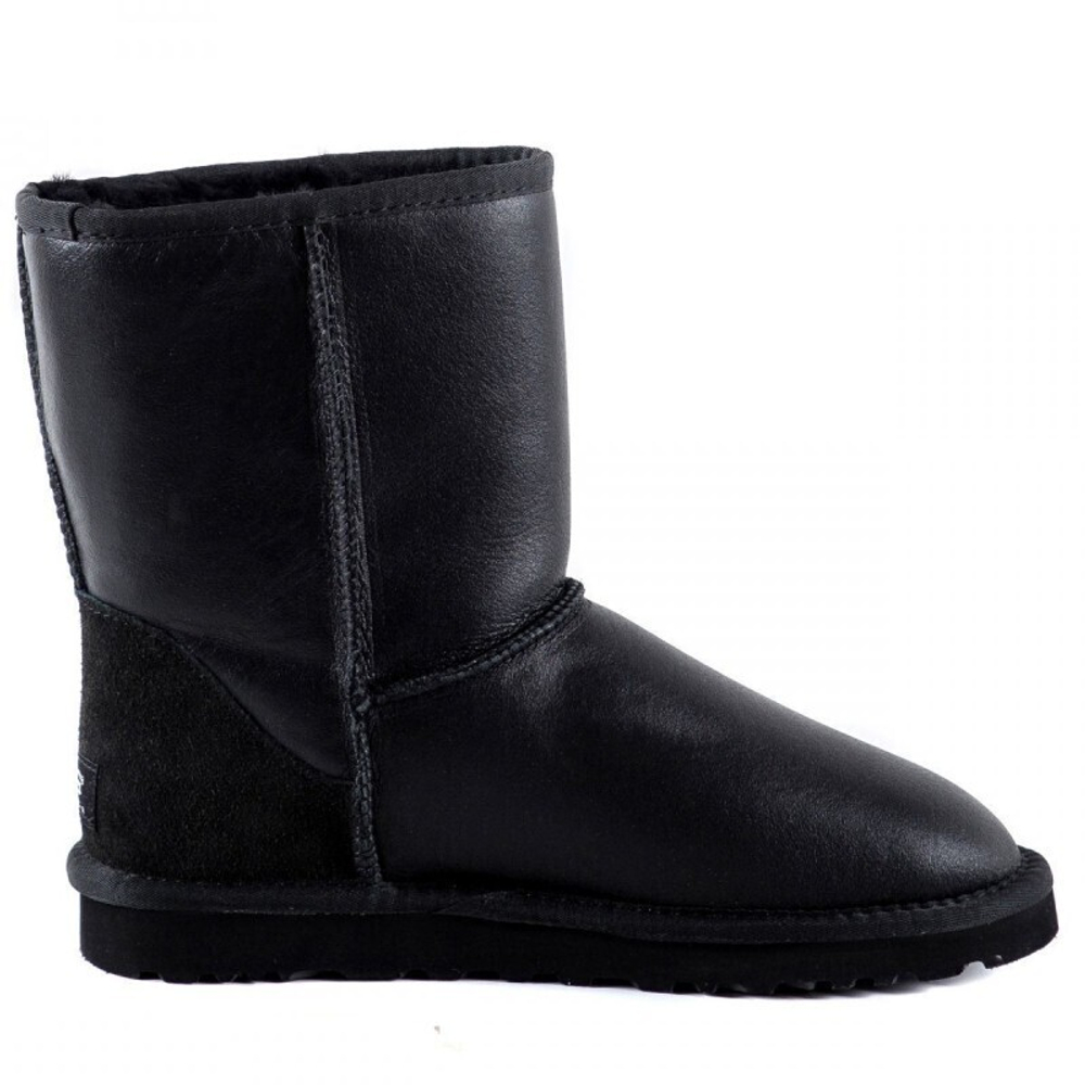 Угги Men's Classic Short Metallic Black