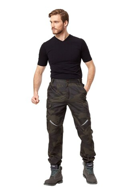 Брюки-джоггеры  "Аксель" кмф хаки