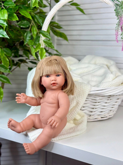 Кукла D Nenes виниловая 34см Lean без одежды (054046W)