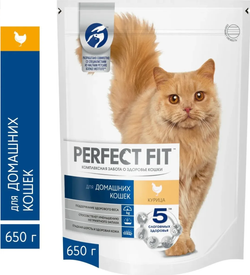 Perfect Fit для Домашних кошек Курица 650г.*10шт.