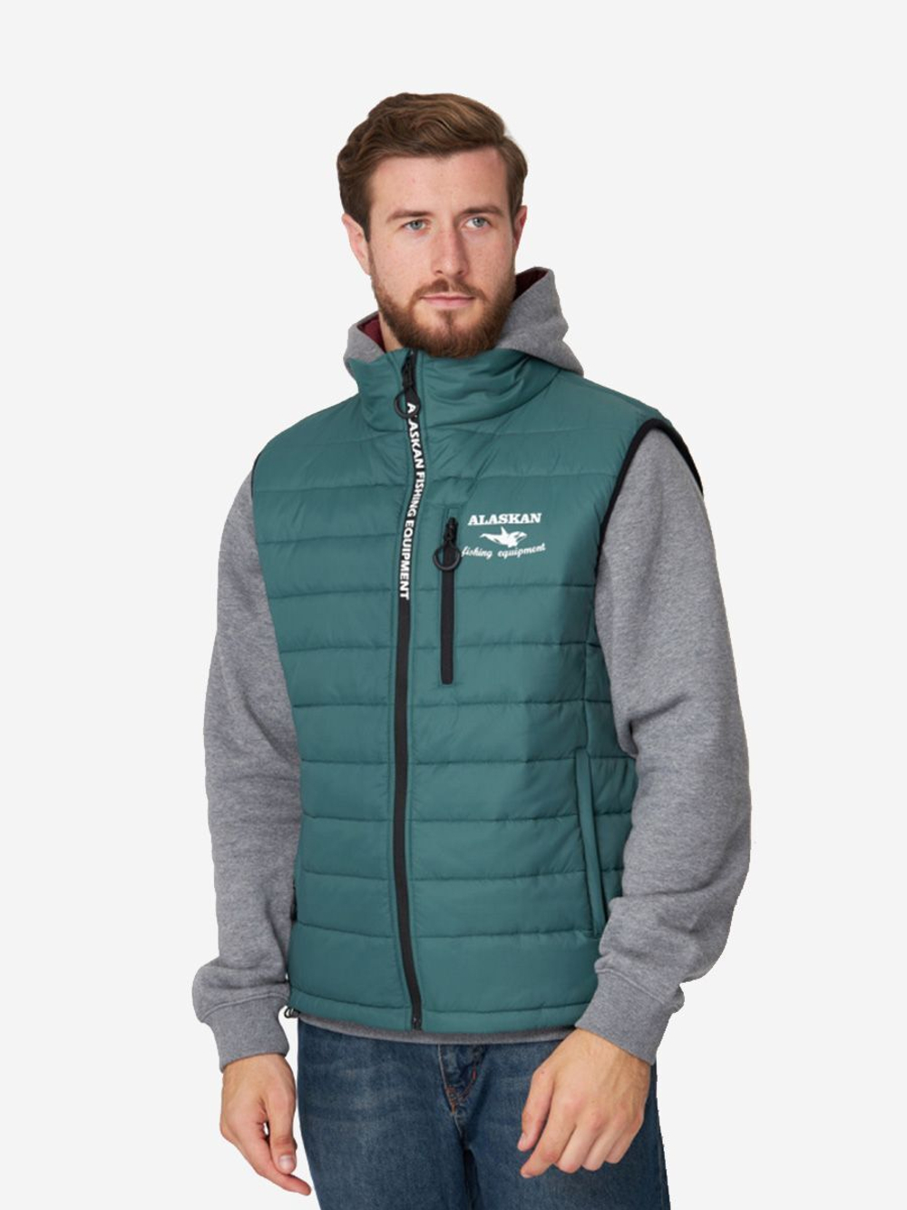 Жилет Alaskan Juneau Vest Green утепленный стеганый