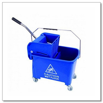 Ведро с отжимом 18л на колесах