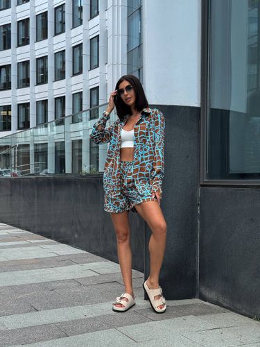 Костюм женский летний с шортами