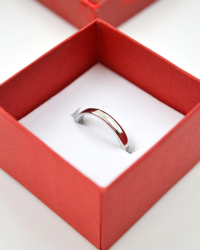 Футляр картонный квадратный, ассорти (6х4шт), серия "Подарочная", 50х50мм (№47)