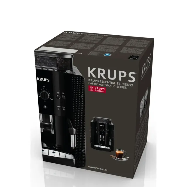 Автоматическая кофемашина KRUPS ESSENTIAL ROMA GREY EA810B70