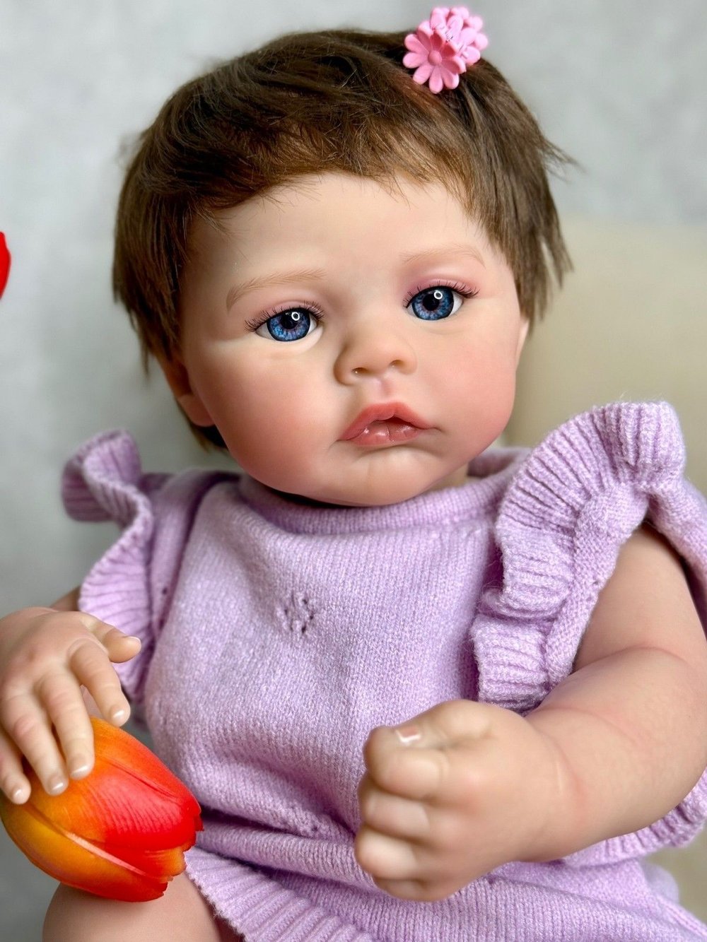 Кукла Реборн мягконабивная 46см (FA-537)