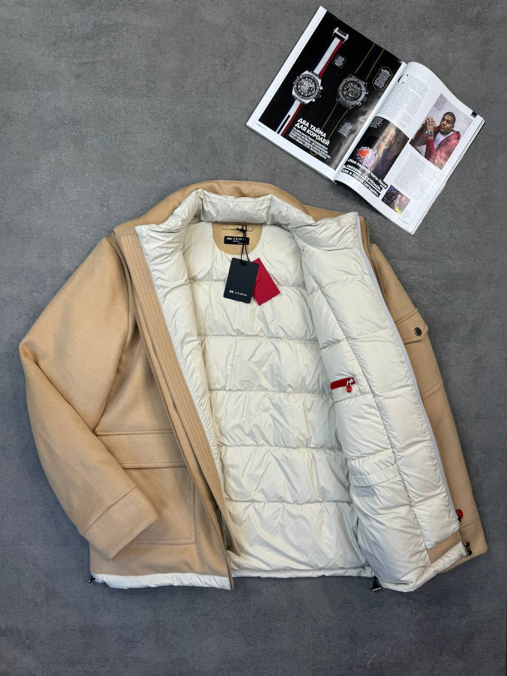 Пуховик Kiton, арт. 475675727