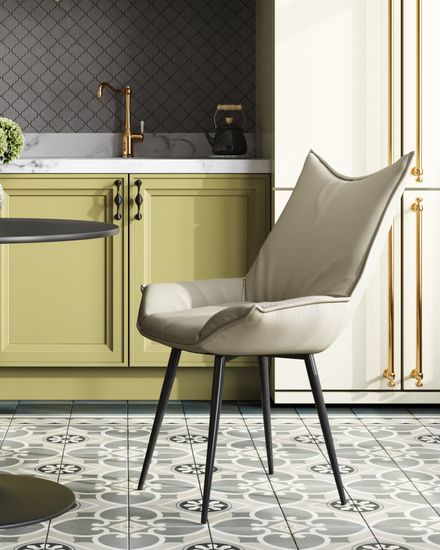 Стул Осло велюр бежевый