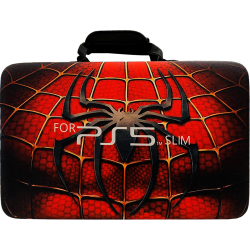 Сумка для консоли и геймпадов PS5 Slim (Spider-Man)
