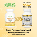 California Gold Nutrition, Green Tea Phytosome, фитосомы зеленого чая, 150 мг, 60 растительных капсул