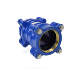 Муфта чугун соединительная для ПЭ труб Ду 250 (Дн 250-250) Ру10/16 ДРК-Е Benarmo 1
