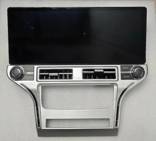 Магнитола для Jeep Grand Cherokee WK2 2010-2013 - Kuberg монитор 15.6" LUX на Android 13, Быстрая, CarPlay, 4G SIM-слот