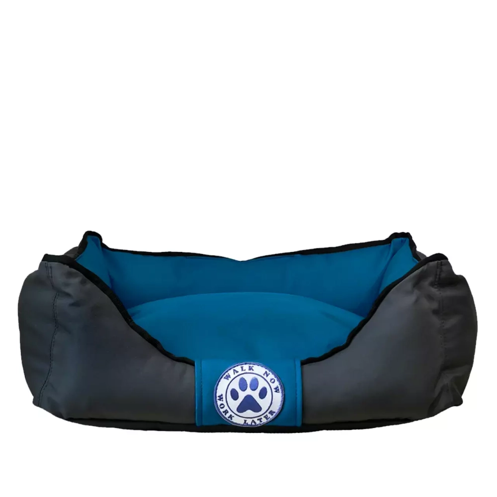 лежанка для маленьких 50х35 см синяя