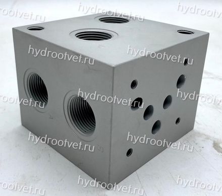 PD10-10A1-AL - одноместная плита для гидравлических распределителей и клапанов NG10