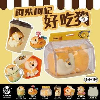 Рандомная фигурка Blind Box Animal Planet Shiba Inu Gotch Delicious Dog