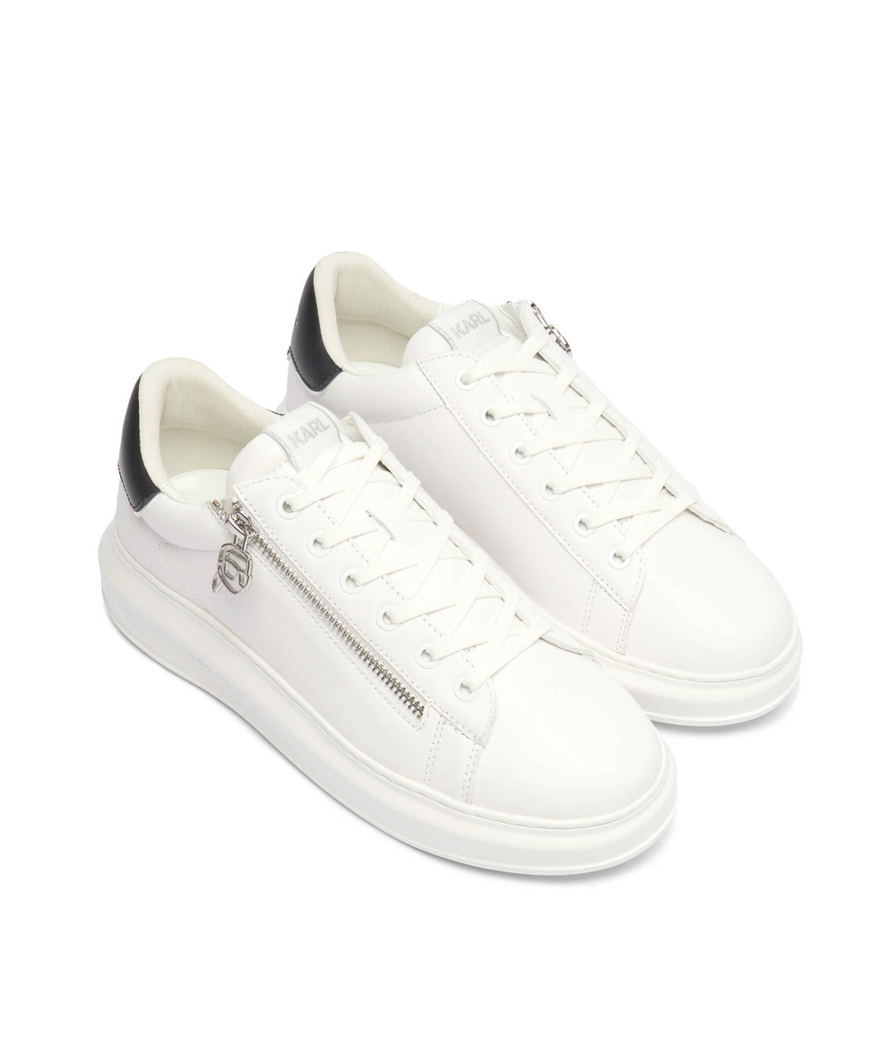 Кожаные кроссовки kapri Karl Lagerfeld - белый(KL52564)