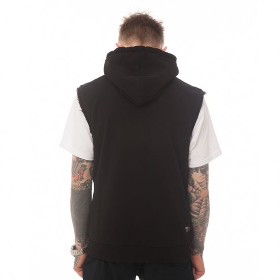 Худи ЮНОСТЬ МИР (без рукавов) Черный