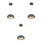 Подвесной светильник FR6087PL-L36GR Солнечный / Solar 30 Вт LED с пультом ДУ Freya fr6087pl-l36gr