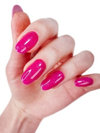 Гель-лак со светоотражающим шиммером Neon City S022 Disco Pink, 8 мл, MOOi