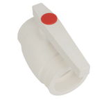 Кран шаровый полипропиленовый 63 мм полнопроходной TEBO