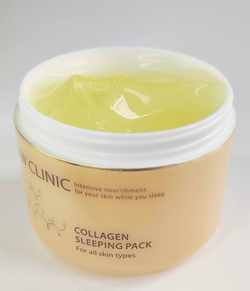 Ночная маска для лица с коллагеном 3W CLINIC COLLAGEN SLEEPING PACK, 100 мл