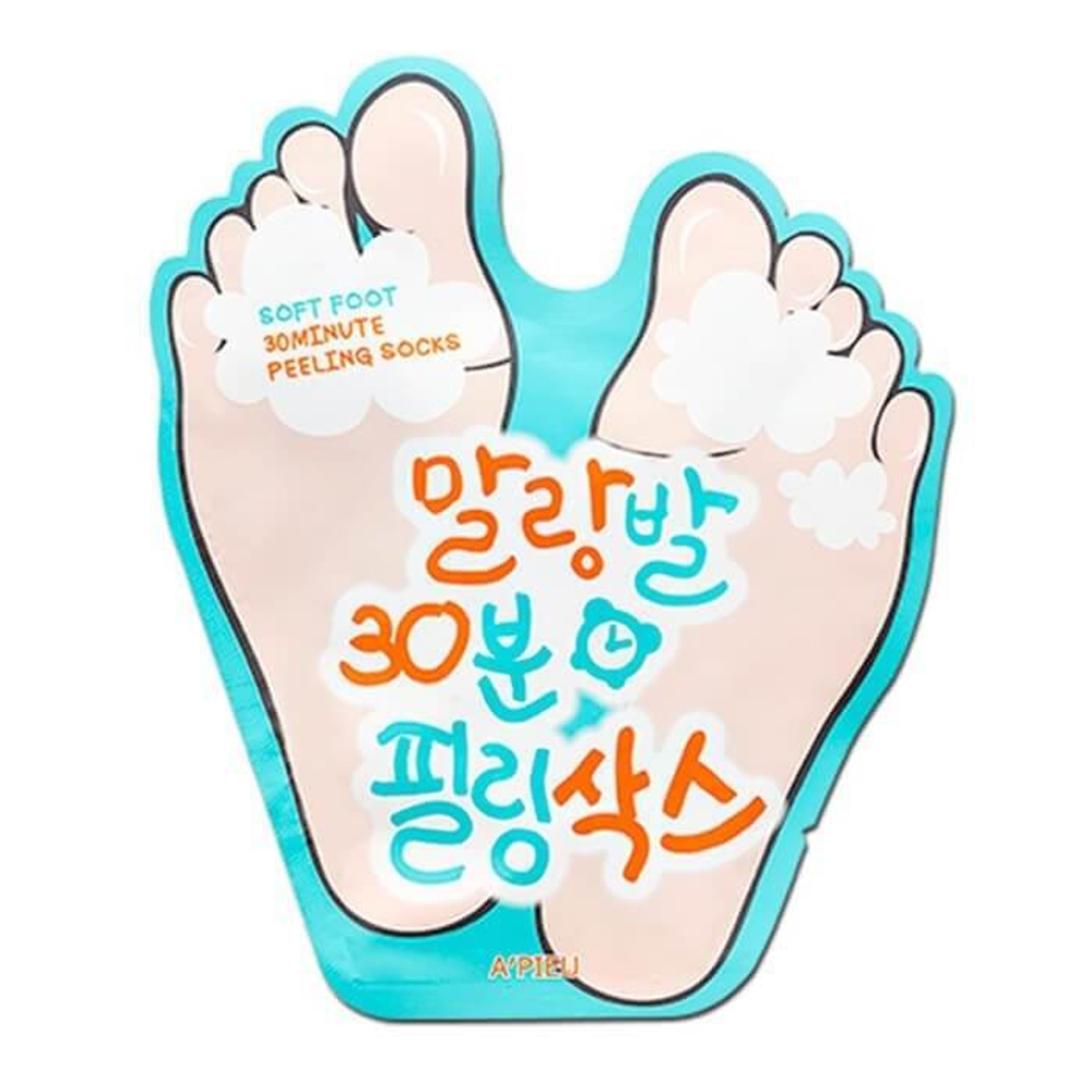 Пилинг носочки для ног A'pieu Soft Foot 30 Minute Peeling