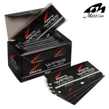 Салфетка для чистки кия Mezz Ignite Wipes Shaft Cleaning 100шт.