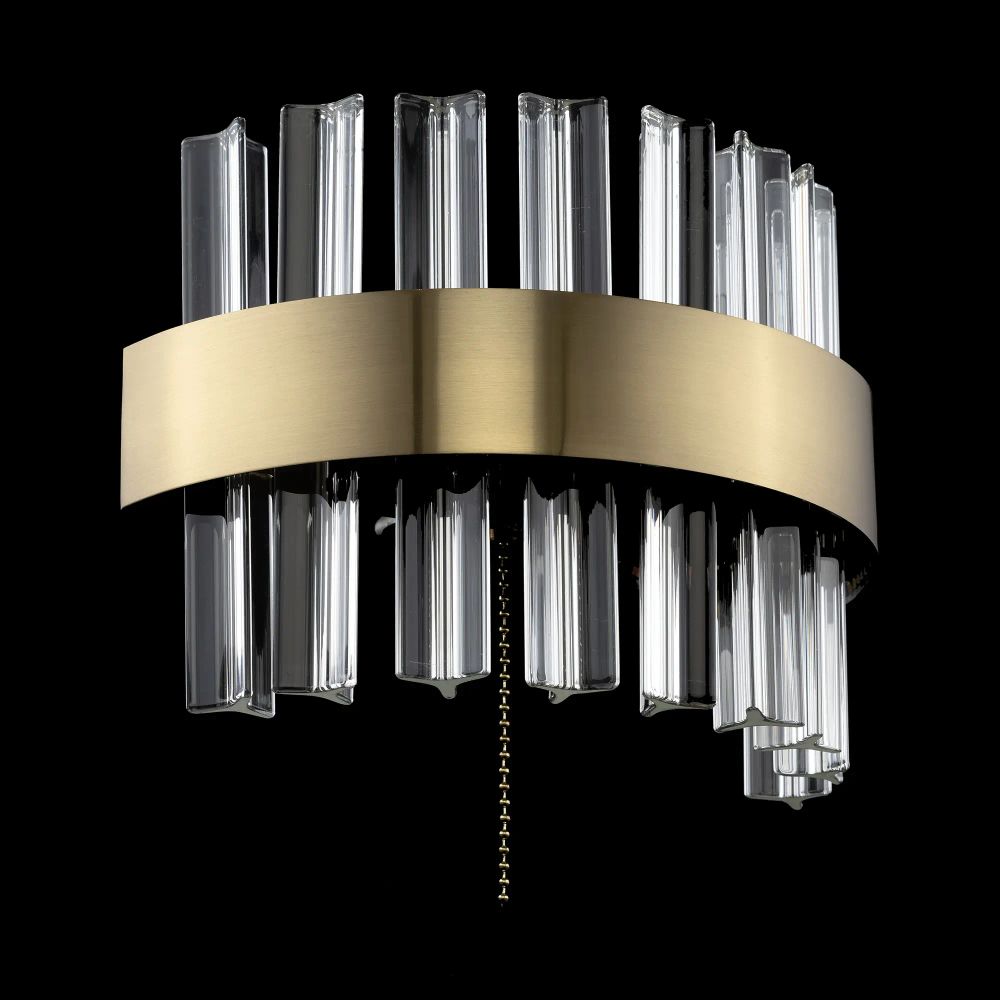 Citilux Рианна CL337313 LED Бра хрустальное с выключателем Бронза