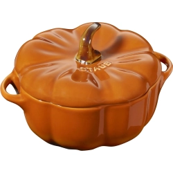 STAUB Мини-кокотница 500 мл 12 см тыква оранжевая