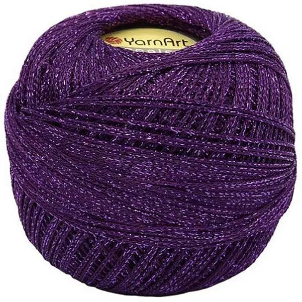 Париж (Paris) пряжа YarnArt 75%вискоза 25%металлик 6х50г/210м (329 фиолетовый)