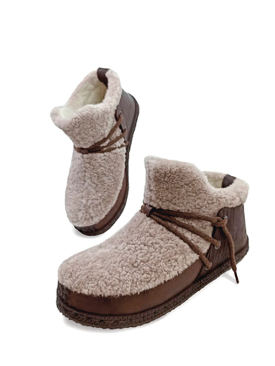 Ботильоны меховые "PERL"