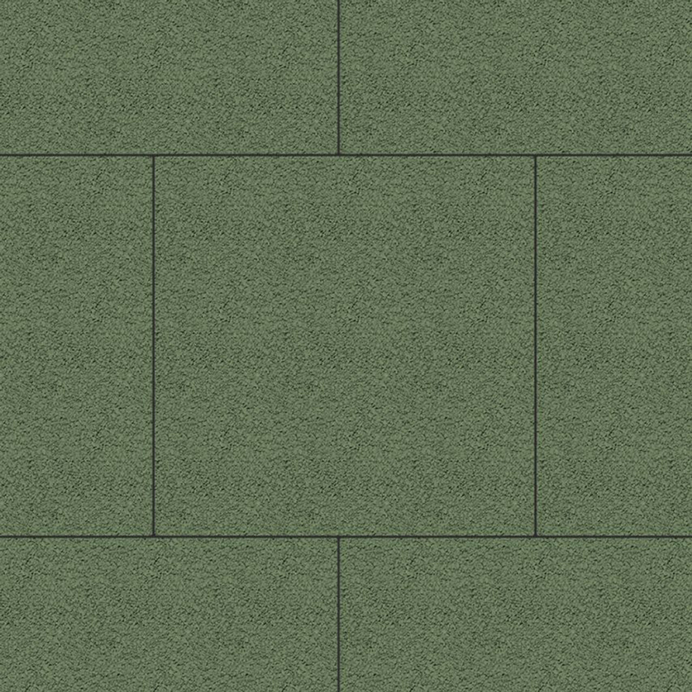 Тротуарная плитка КВАДРАТ 500х500 мм - Гранит Зеленый