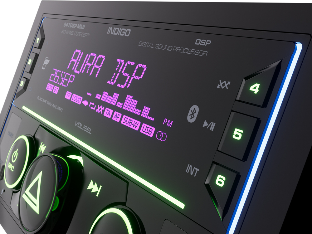 AURA INDIGO-847DSP MkII 4RCA