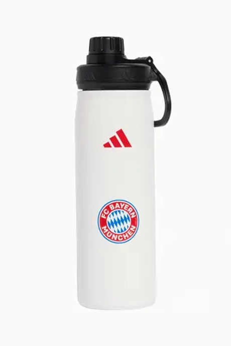 Бутылка для воды adidas FC Bayern 26/27 Metal - белый