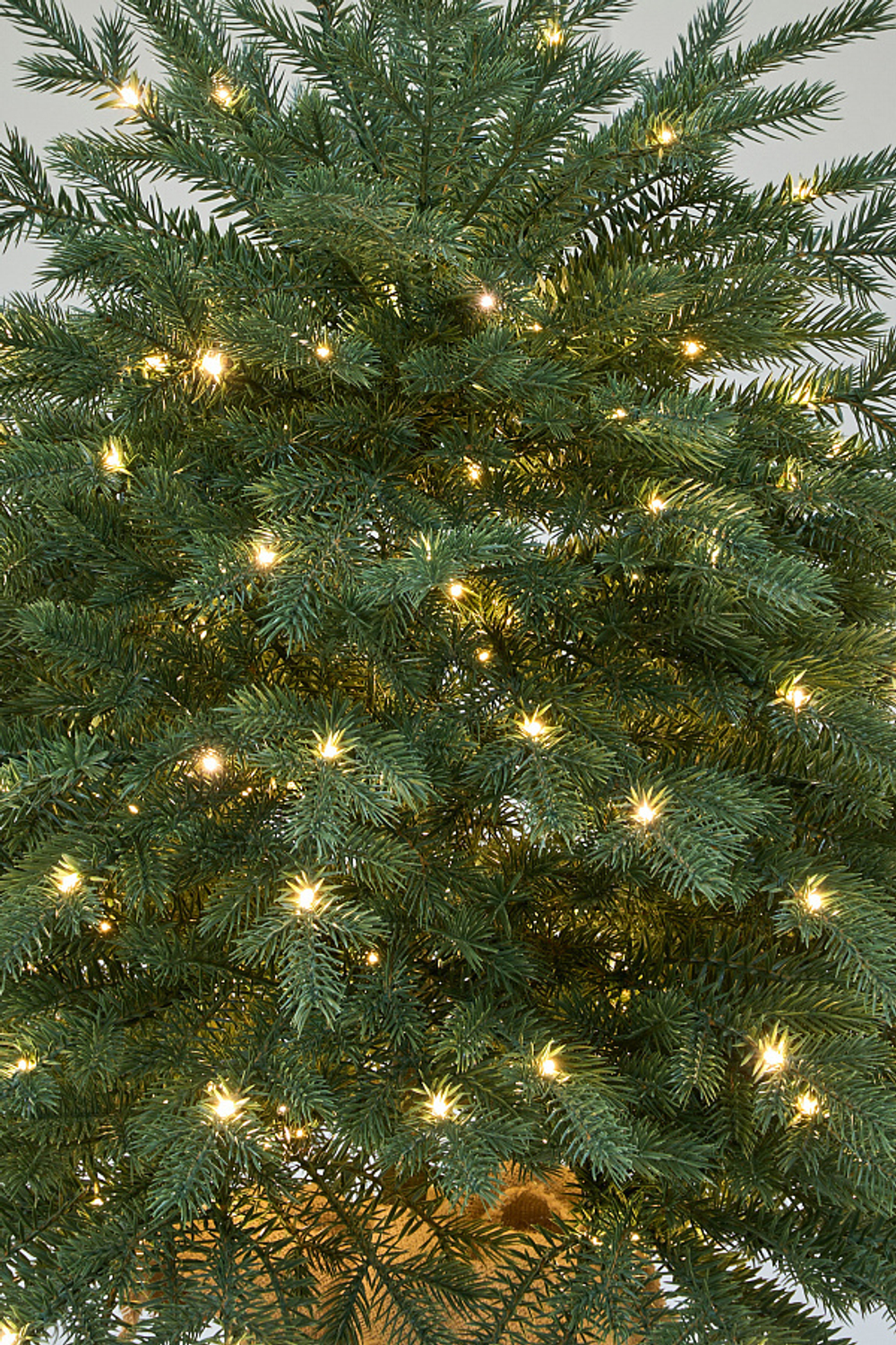 Ель искусственная настольная Феерия с лампочками