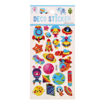 Наклейки выпуклые "Космос" 20*10см.