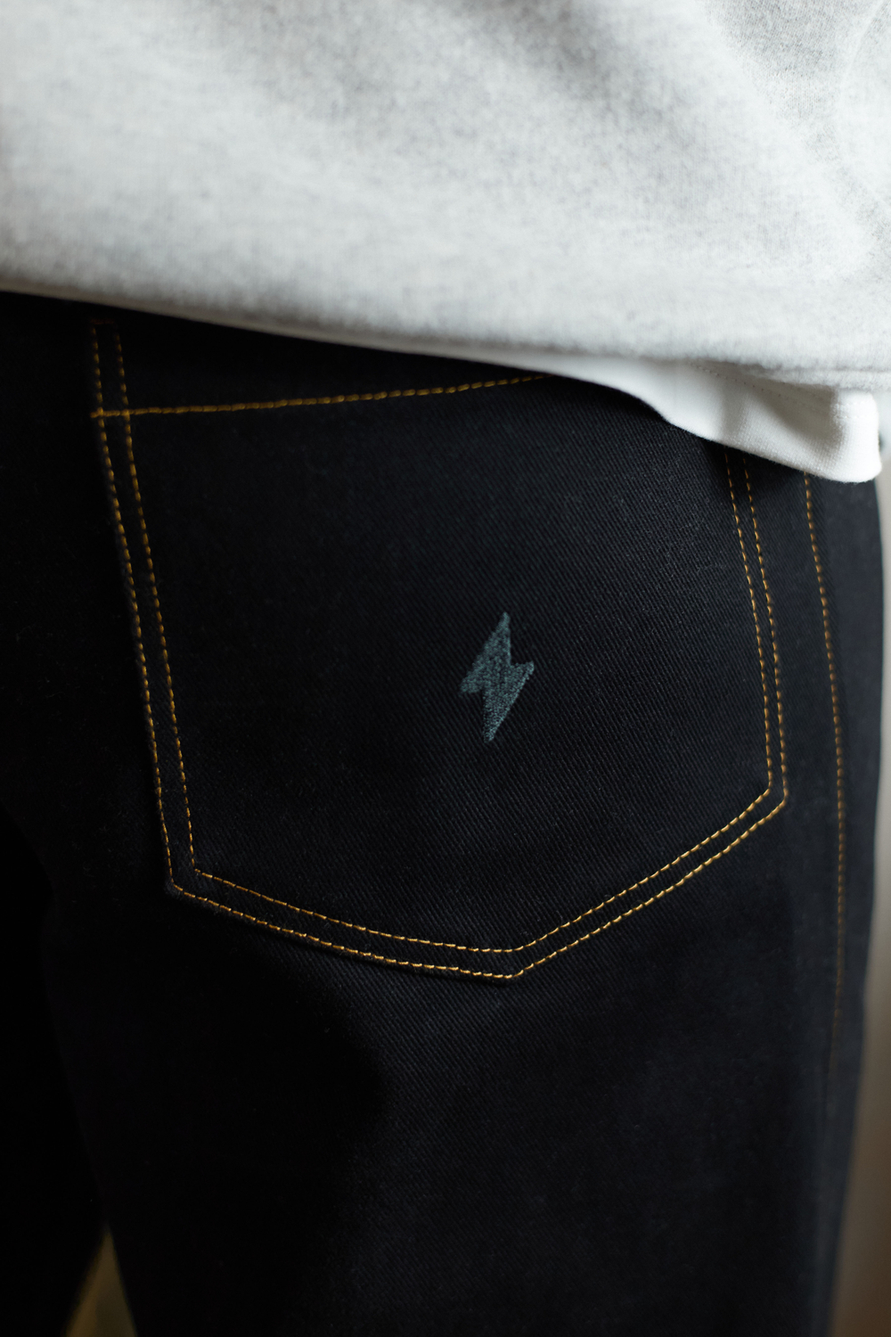 Брюки черные прямые "Black"