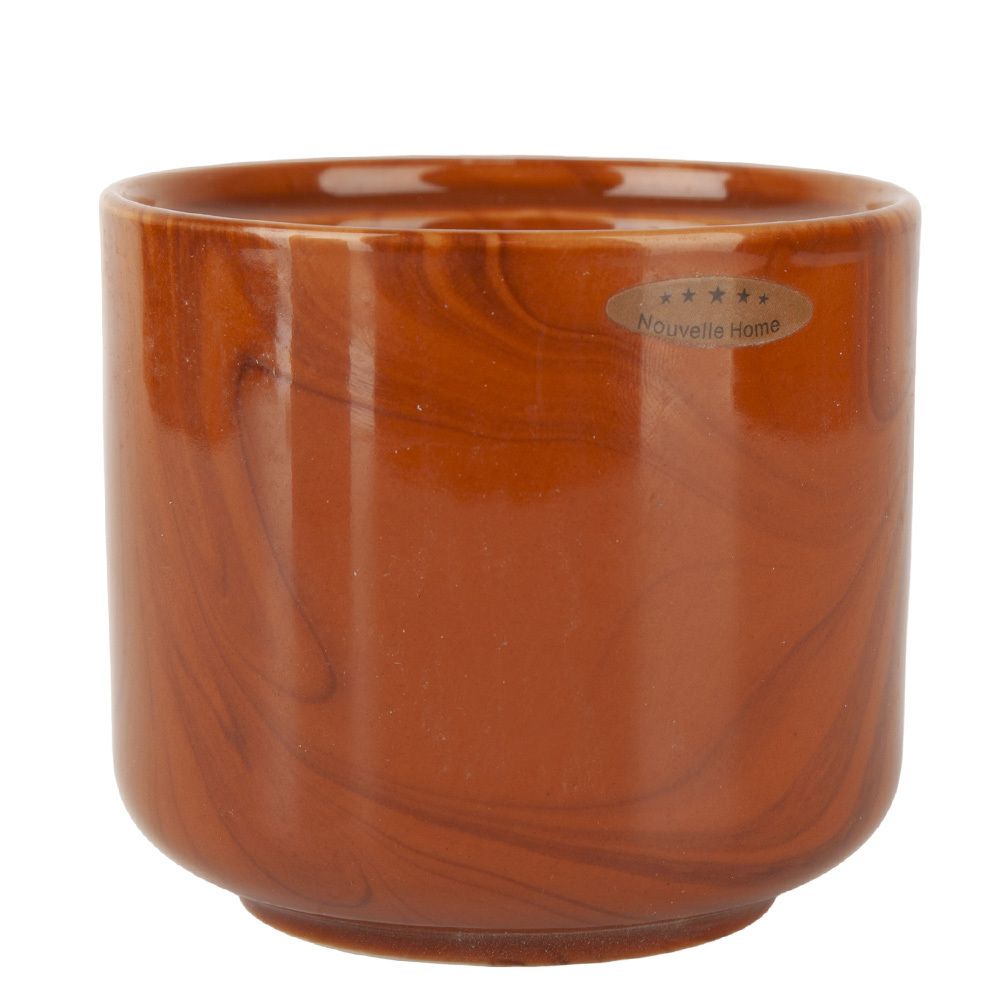 Сахарница "Wooden Grain" v=330мл (фарфор) (индивидуальная упаковка)